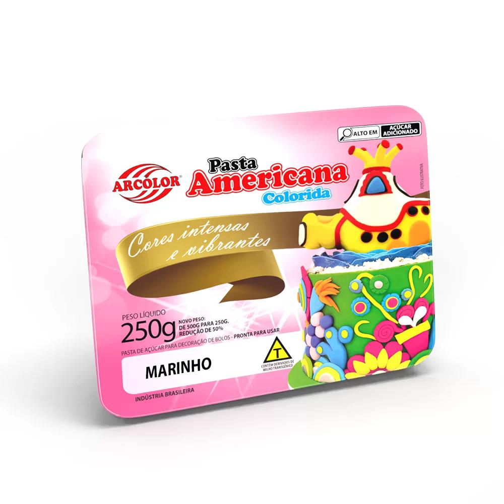 Pasta Americana Marinho Arcolor 250g