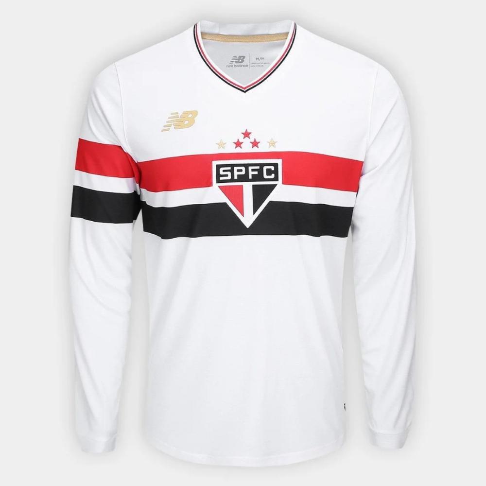 Camisa Manga Longa Home Spfc 2025 Unisex