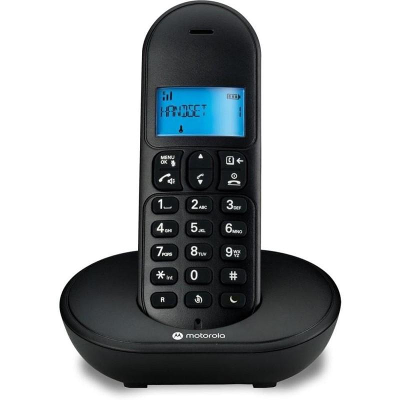 Telefone sem Fio com Identificador de Chamadas e Viva VOZ MT150 Preto
