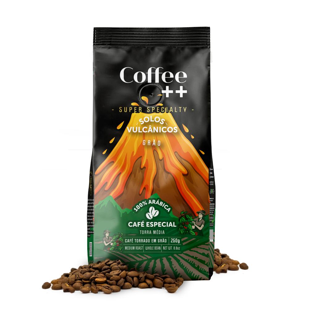 Café em Grãos Coffee Mais Solos Vulcânicos - 250 gramas