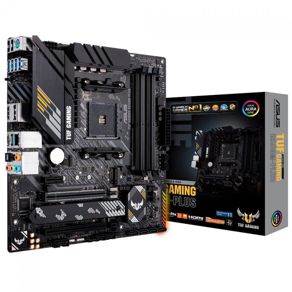 Placa Mae (amd) Asus B550m-plus Tuf Gaming Ddr4 Am4