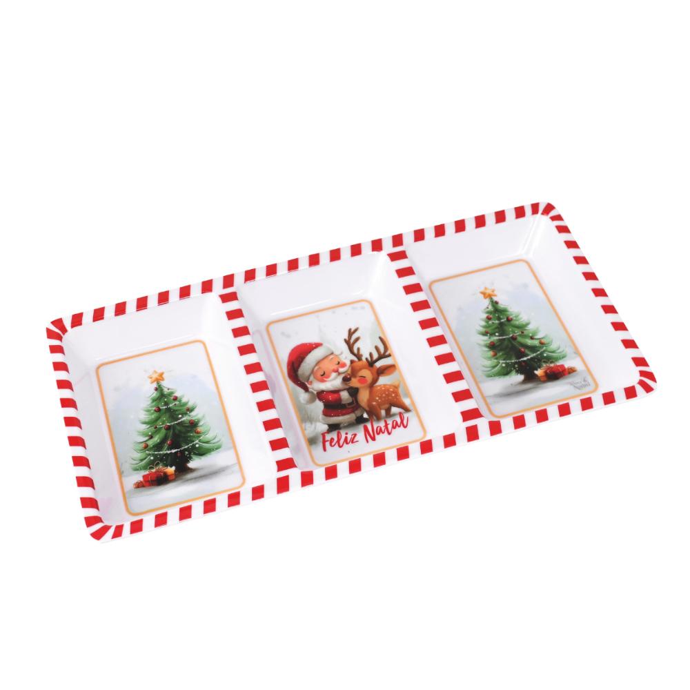 Petisqueiras Natalinas para Decoração 33cm 1 peça