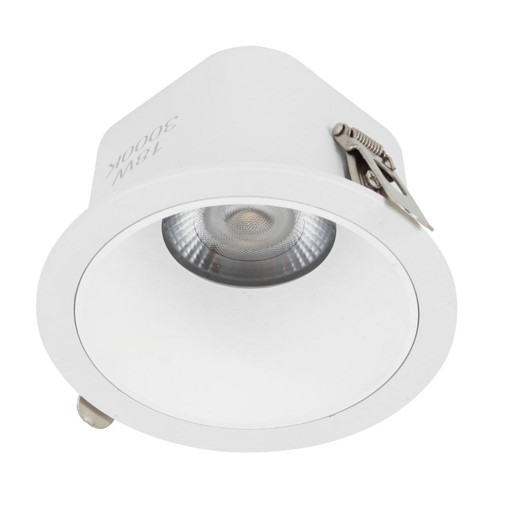 Spot LED Mira Embutir Redondo Branco 18W IRC90 Bivolt