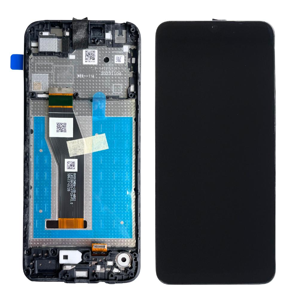 Frontal Tela Display Moto E13 XT2345 Com Aro Original
