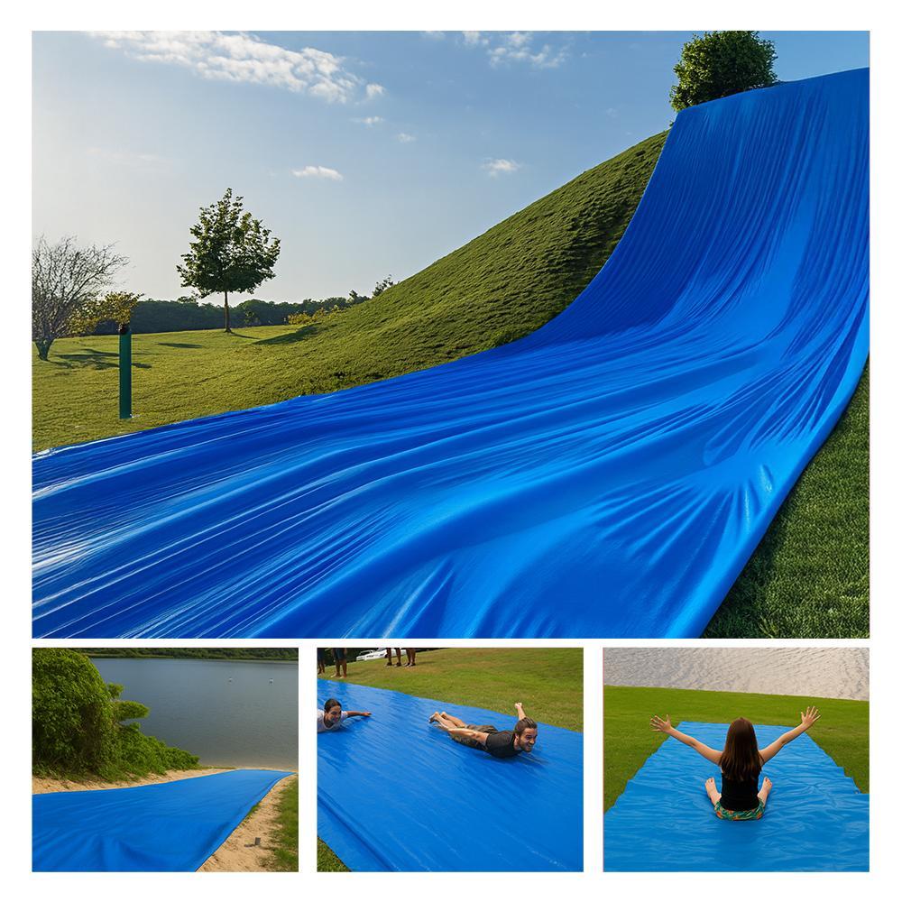 Lona Escorregador Skibun CK300 Azul 40x2 Metros