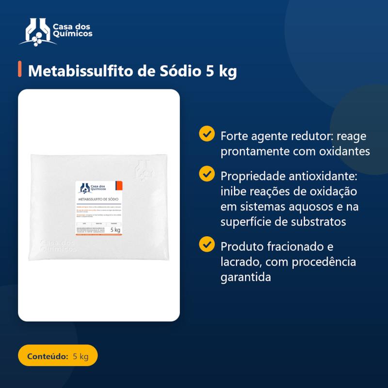 Metabissulfito de Sódio 5 kg