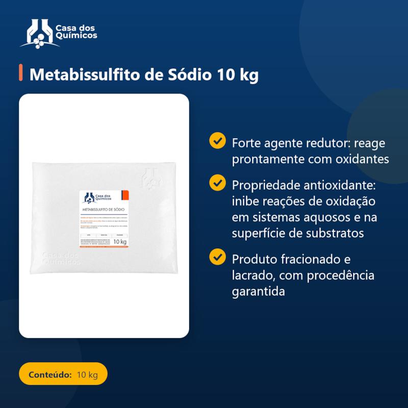 Metabissulfito de Sódio 10 kg