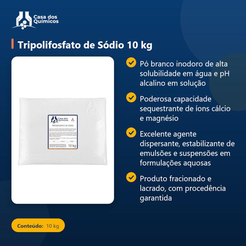 Tripolifosfato de Sódio 10 kg