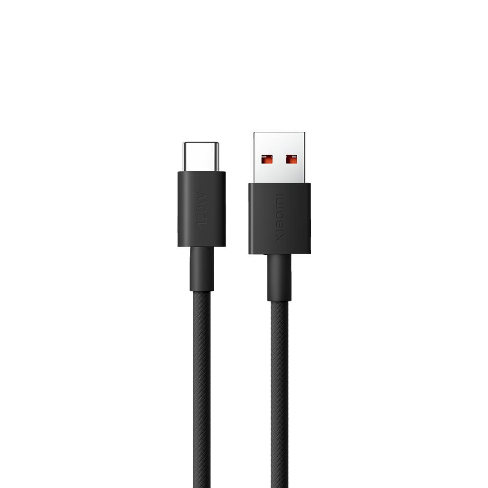 CABO TRANCADO USB A P/ USB C ULTRARRAPIDO 120W, 100CM XIAOMI
