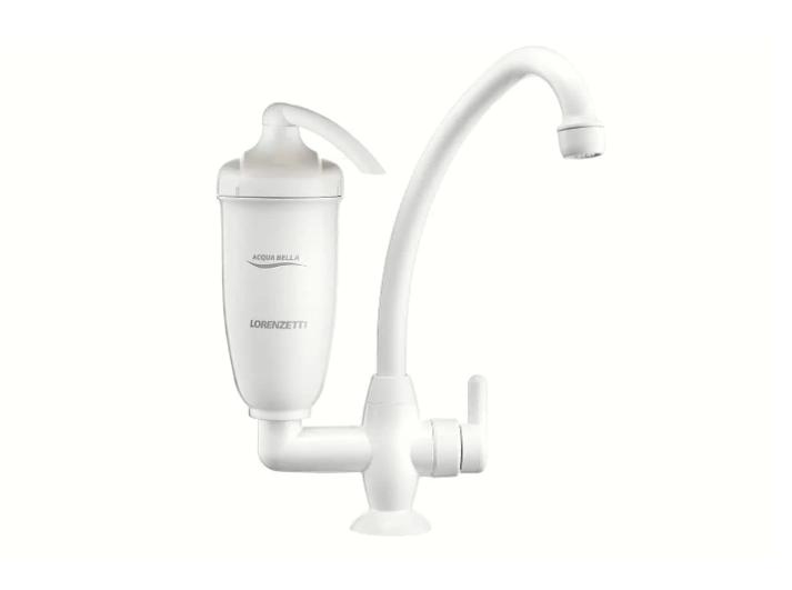 Purificador de Água com Registro Lorenzetti Acqua Bella Branco