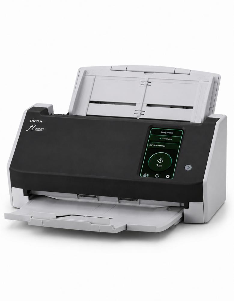 SCANNER RICOH, FI-8040, 40PPM, A4,DUPLEX, REDE E USB COM FONTE DE ENERGIA BIVOLT