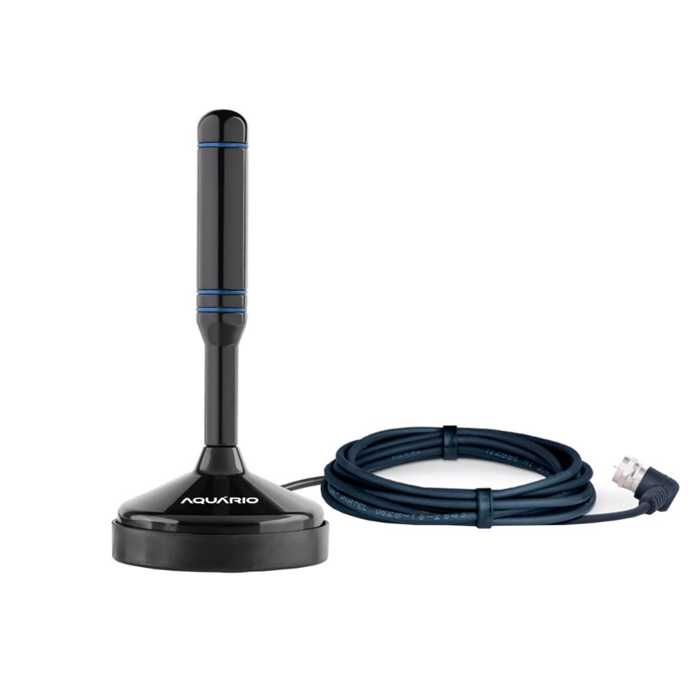 Antena Digital Com Cabo 1,5M Vhf/Uhf/Fm/Hdtv Dtv-100 Aquario