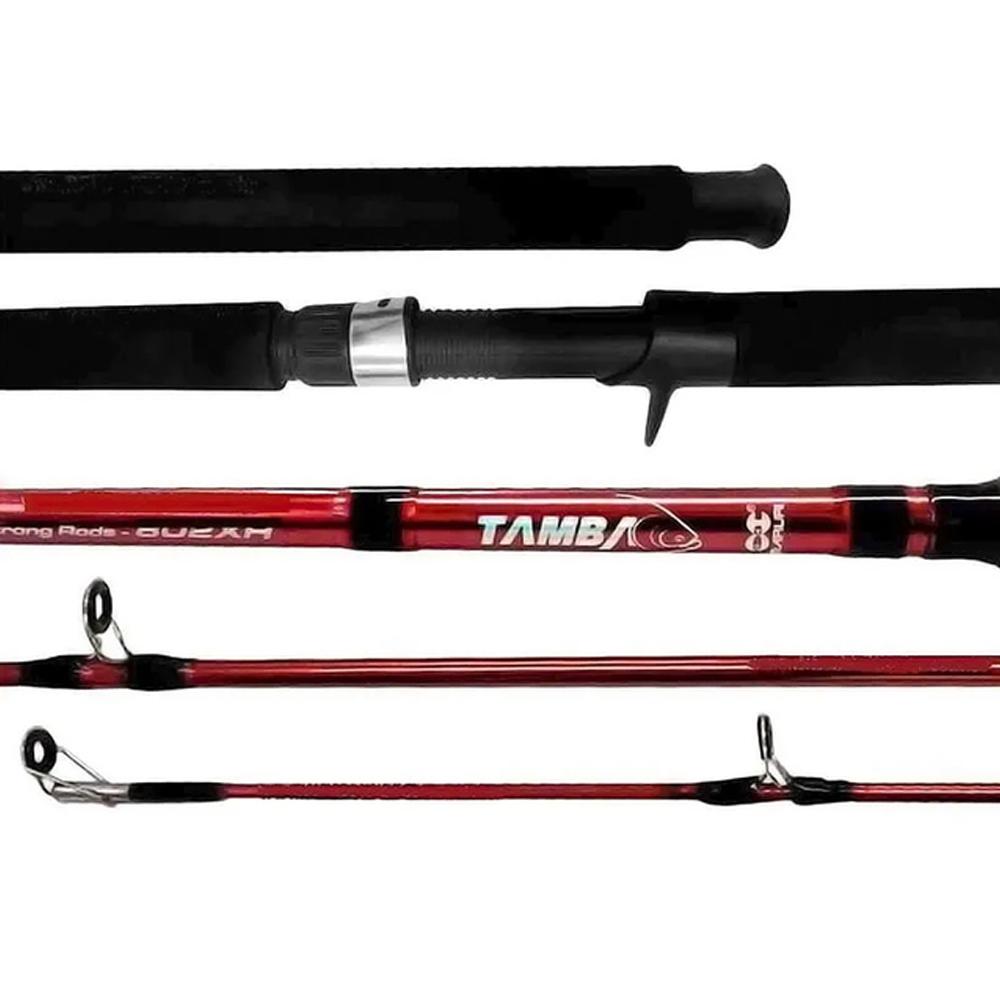 Vara para Carretilha Tamba 602C 1,80mts 40-80lbs 2 Partes - Maruri