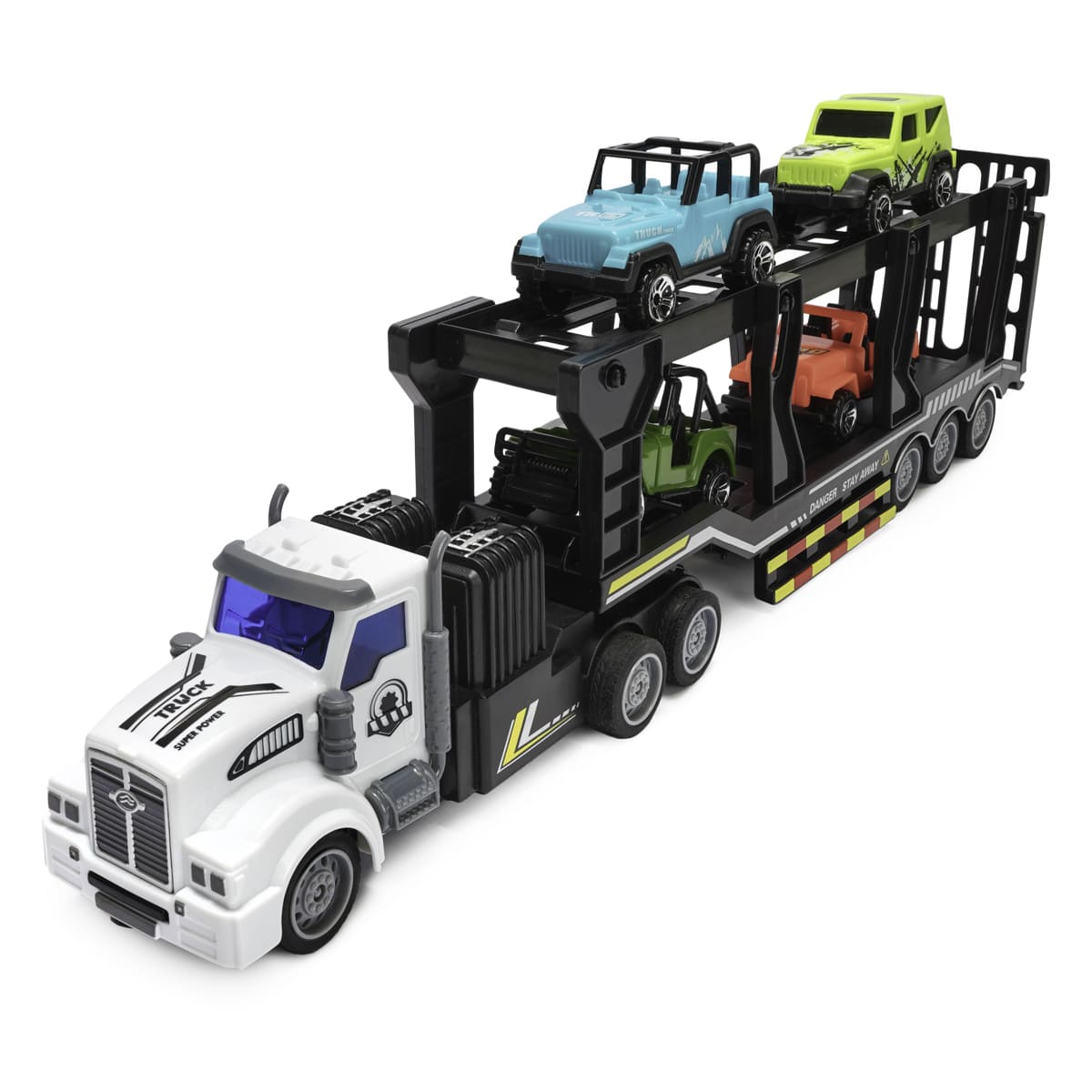 Caminhão Supremus Atlas - RC 7 Funções c 4 Carros - Estrela