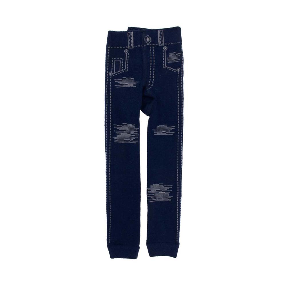 Calça Legging Jeans Infantil Bebê 06 a 24 Meses Pimpolho - Azul escuro
