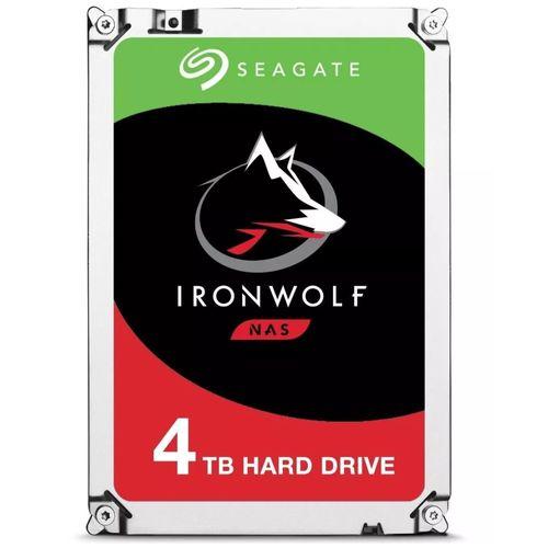 HD SEAGATE IRONWOLF 4TB 5400RPM 256MB SATA III ST4000VN006