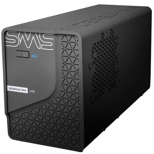 Nobreak SMS Lite, 600VA, 4 Tomadas, Entrada Bivolt e Saida 115V - 29202
