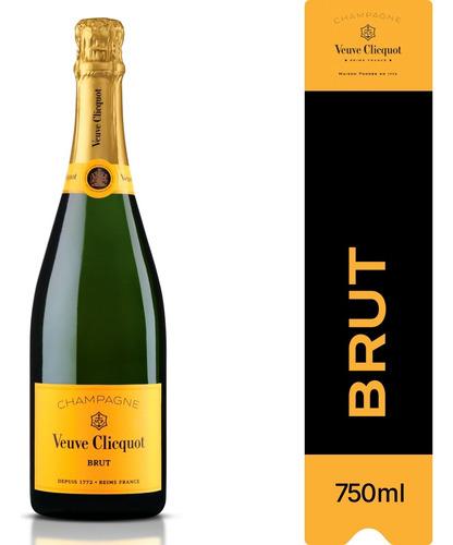 Champagne veuve clicquot brut 750 ml