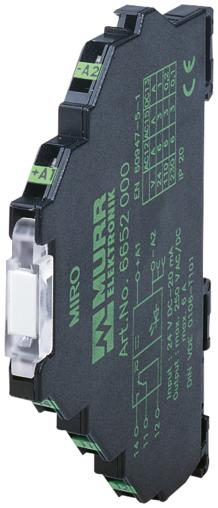 Miro Relé 24V DC 6,2mm Murrelektronik 6652000