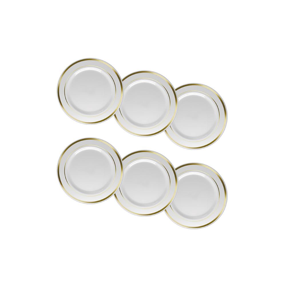 Kit Pratos de Sobremesa 15 cm Com 12 Unidades
