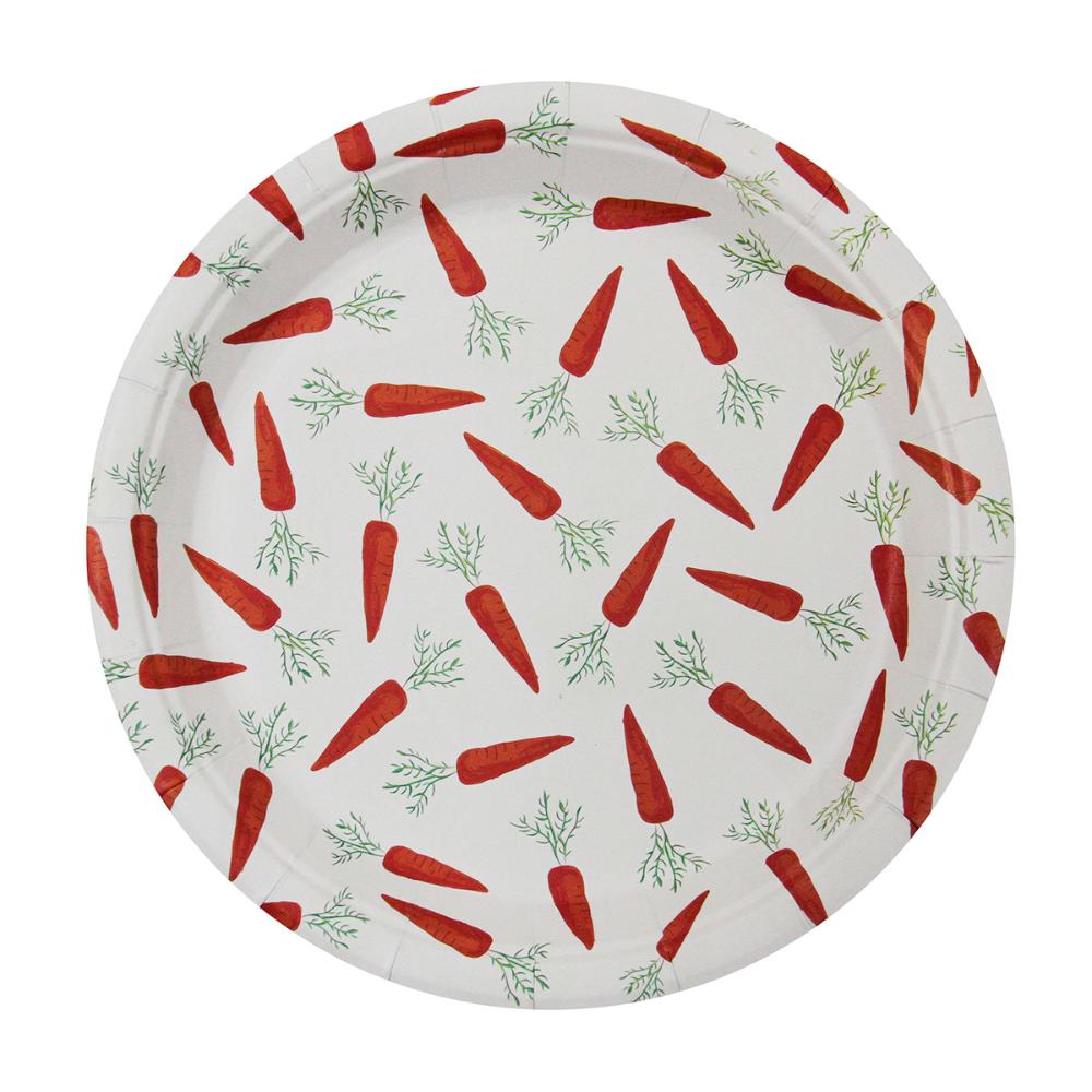 Prato Descartável Tema Pascoa 18cm 10 Unidades Silver Festas