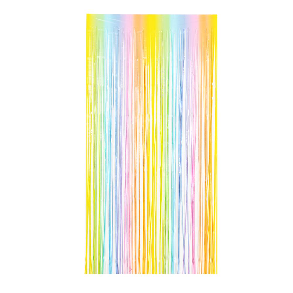 Cortina de Franja Metalizada 100x200 cm SilverFestas – Transforme Sua Festa com Brilho e Elegância