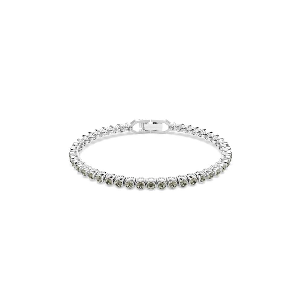 Bracelete Swarovski Tennis Imber Emily, Lapidação redonda,