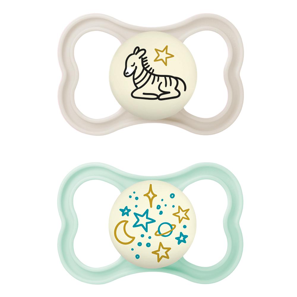 CHUPETA MAM SUPREME NIGHT 16+ MESES - EMBALAGEM DUPLA AZUL