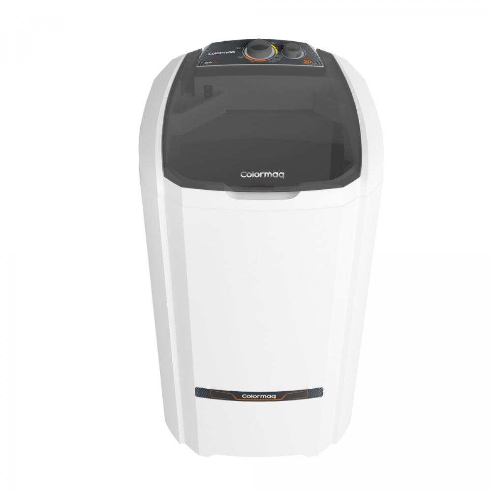 Máquina de Lavar Roupas Semiautomática Colormaq 20kg 6 Programas 410W Tanquinho LCS20