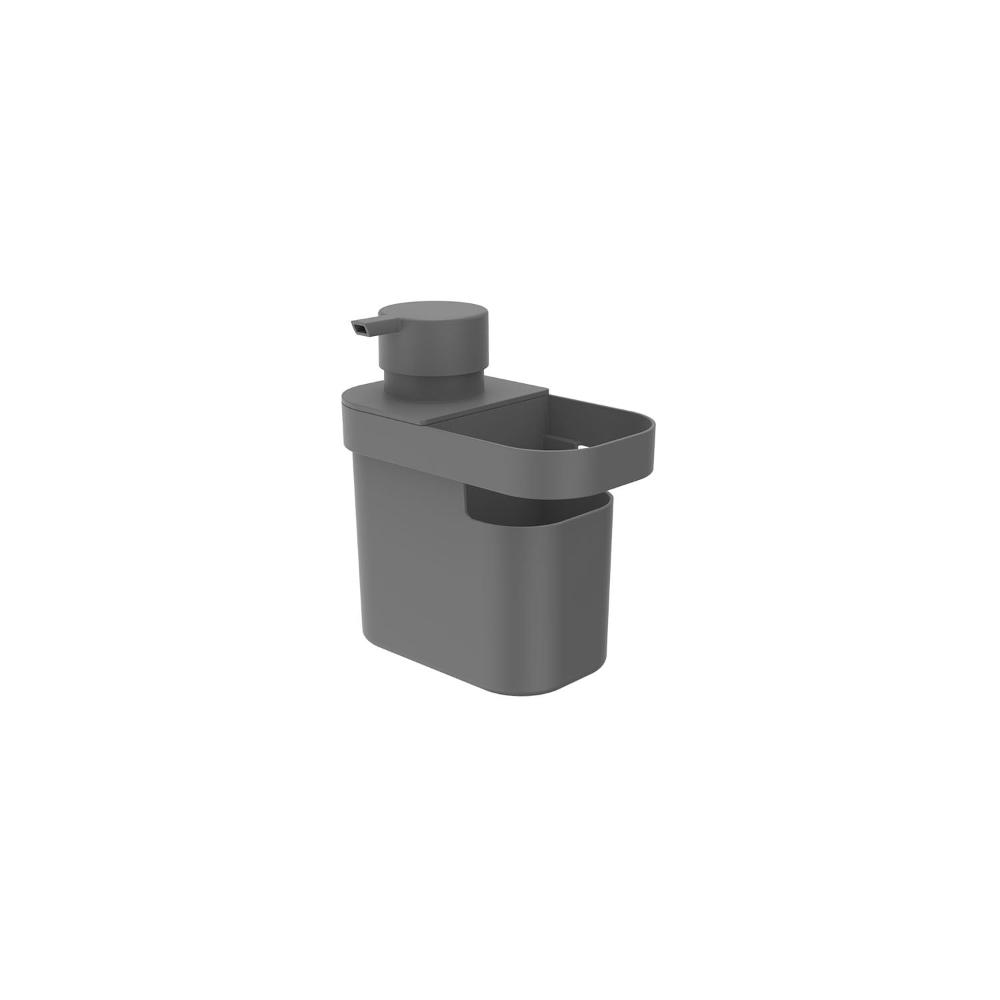 Dispenser Detergente Organizador Pia Preto Ou Dt550