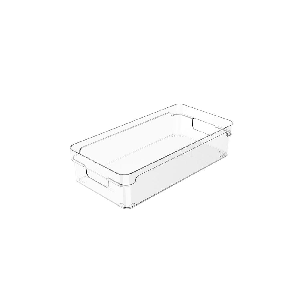 Organizador Clear Ou 30 X 15 X 7 Cm Cor:natural
