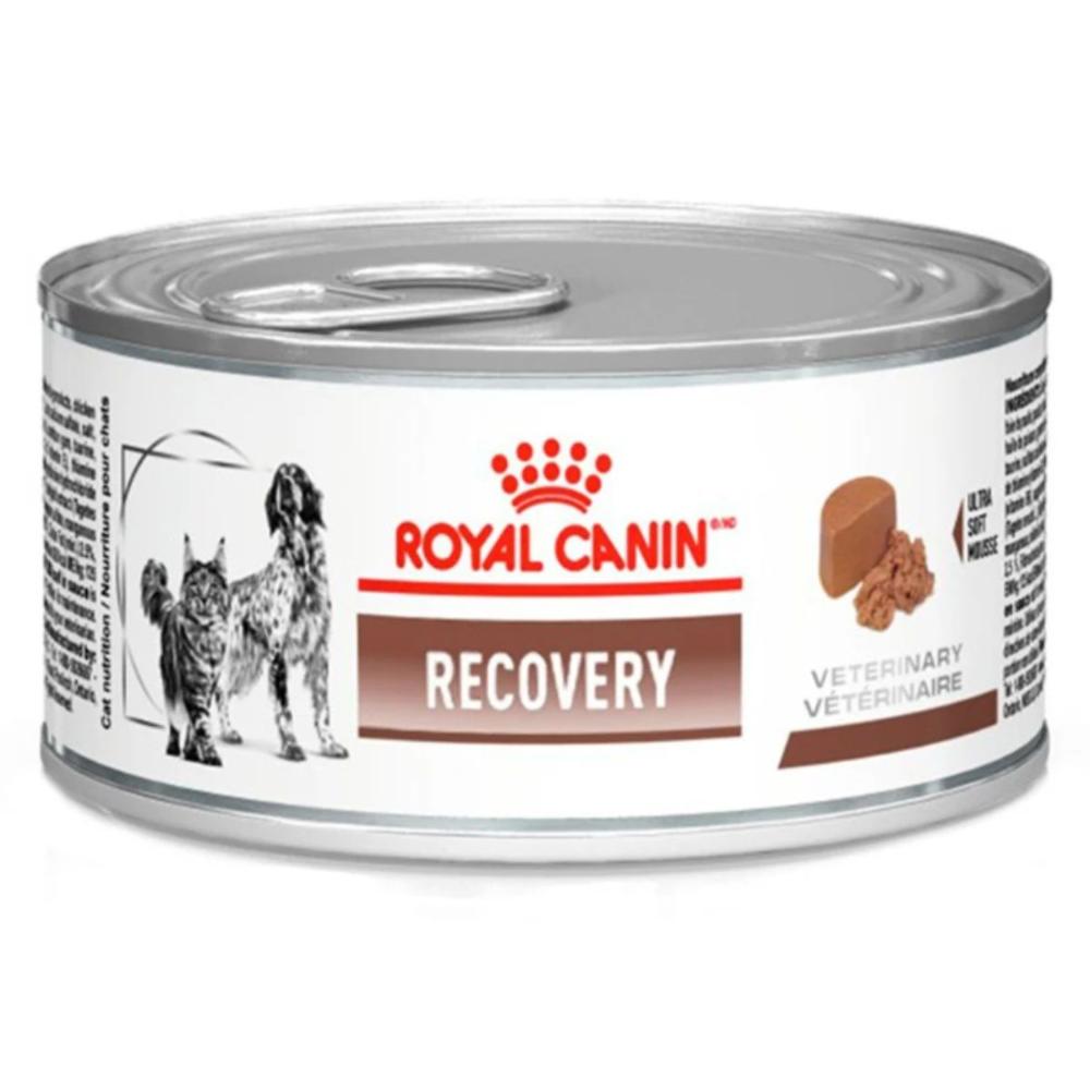 Ração Royal Canin Lata Canine e Feline Veterinary Diet Recovery Wet - 195 g