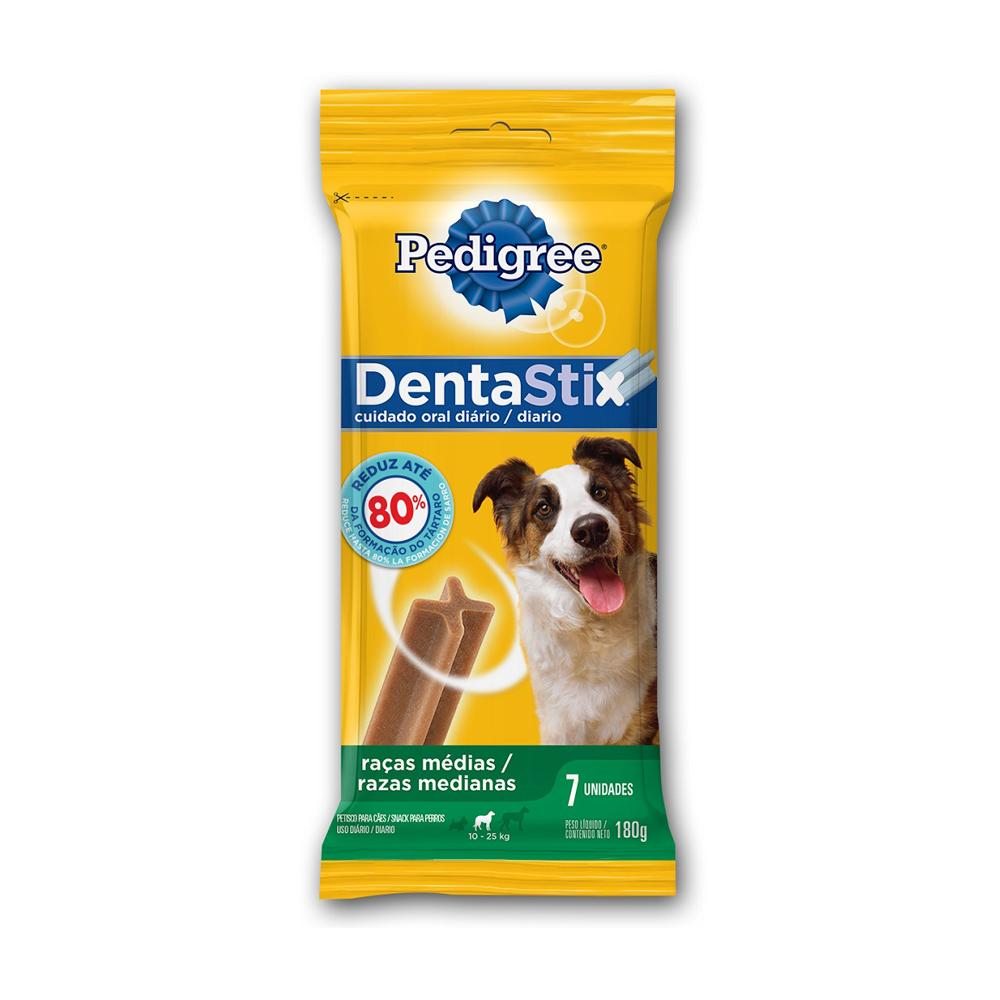 Petisco Pedigree Dentastix Cuidado Oral Cães Adultos Raças Médias