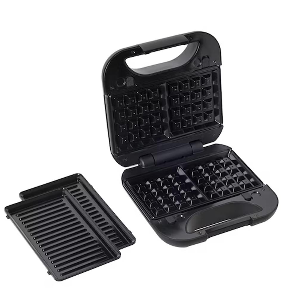 Grill e Waffle Black + Decker 750W 127V Preta - GW750-BR