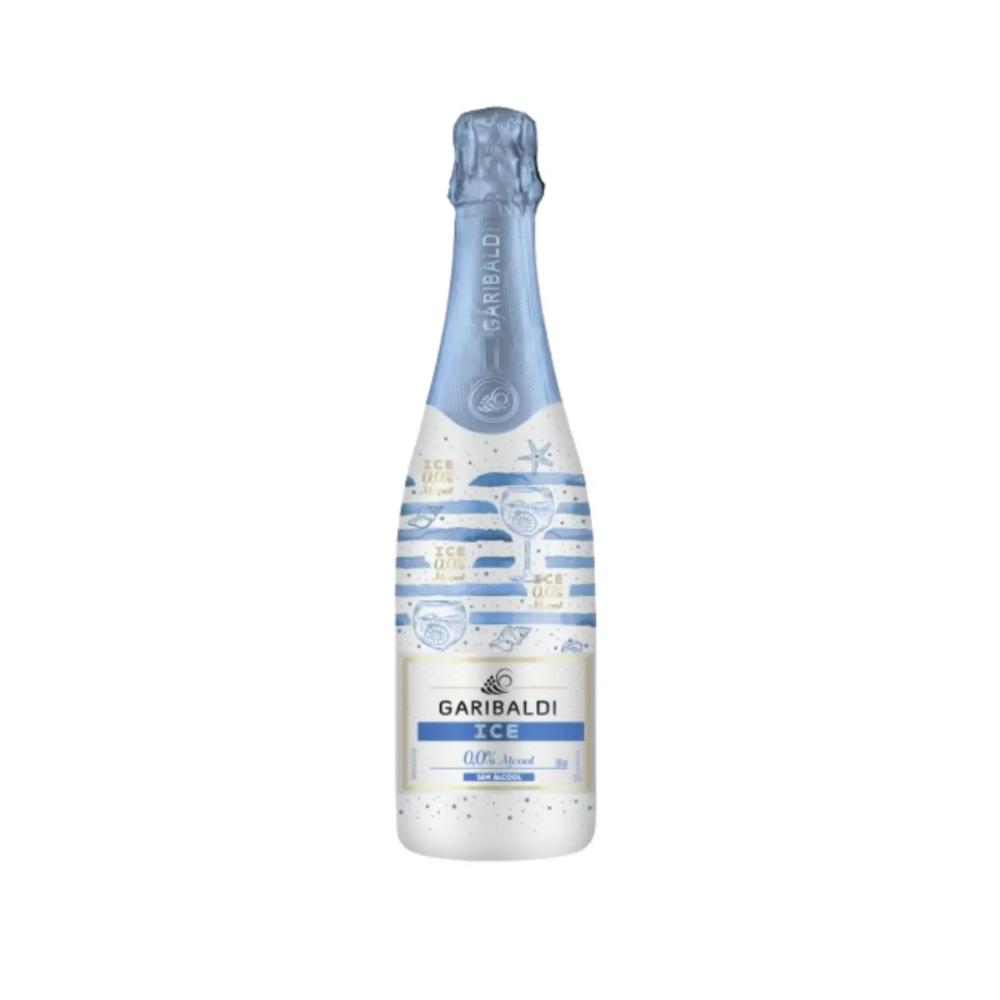 Gaseificado Ice Garibaldi Zero Álcool 750 Ml Bebida de Uva