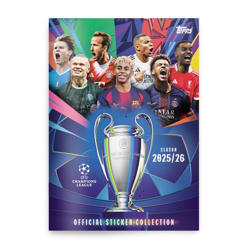 UEFA Champions League 2026 Álbum Brochura