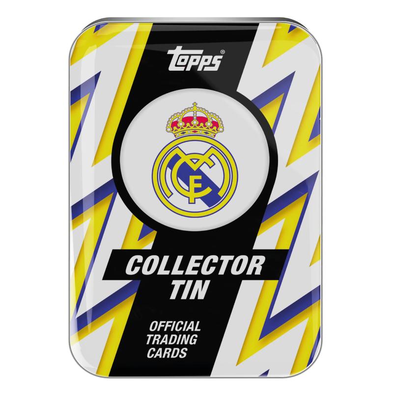 Topps Cards 2025/26 Real Madrid Collector Tin - 35 Cards