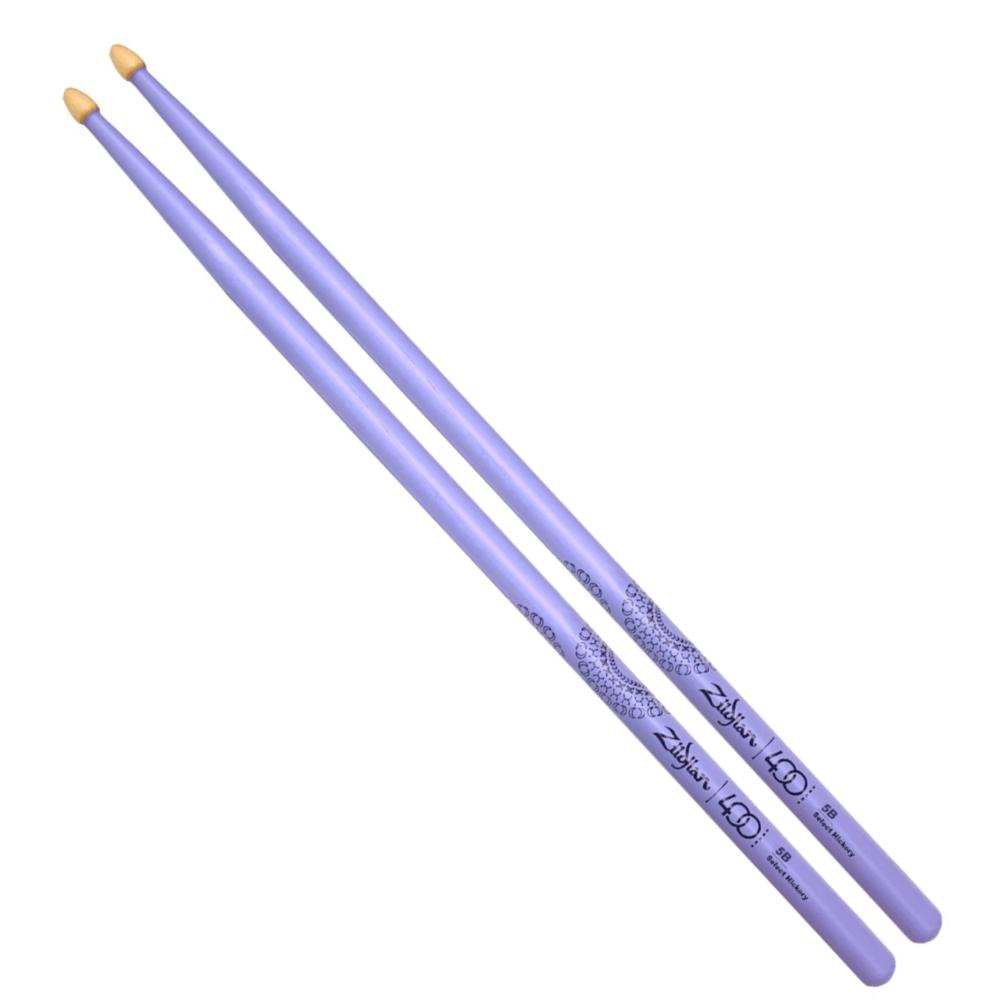 BAQUETA SERIE ANIV 400 ANOS EDICAO LIMITADA ROXA 5B PONTA DE MADEIRA Z5BACP-400 ZILDJIAN