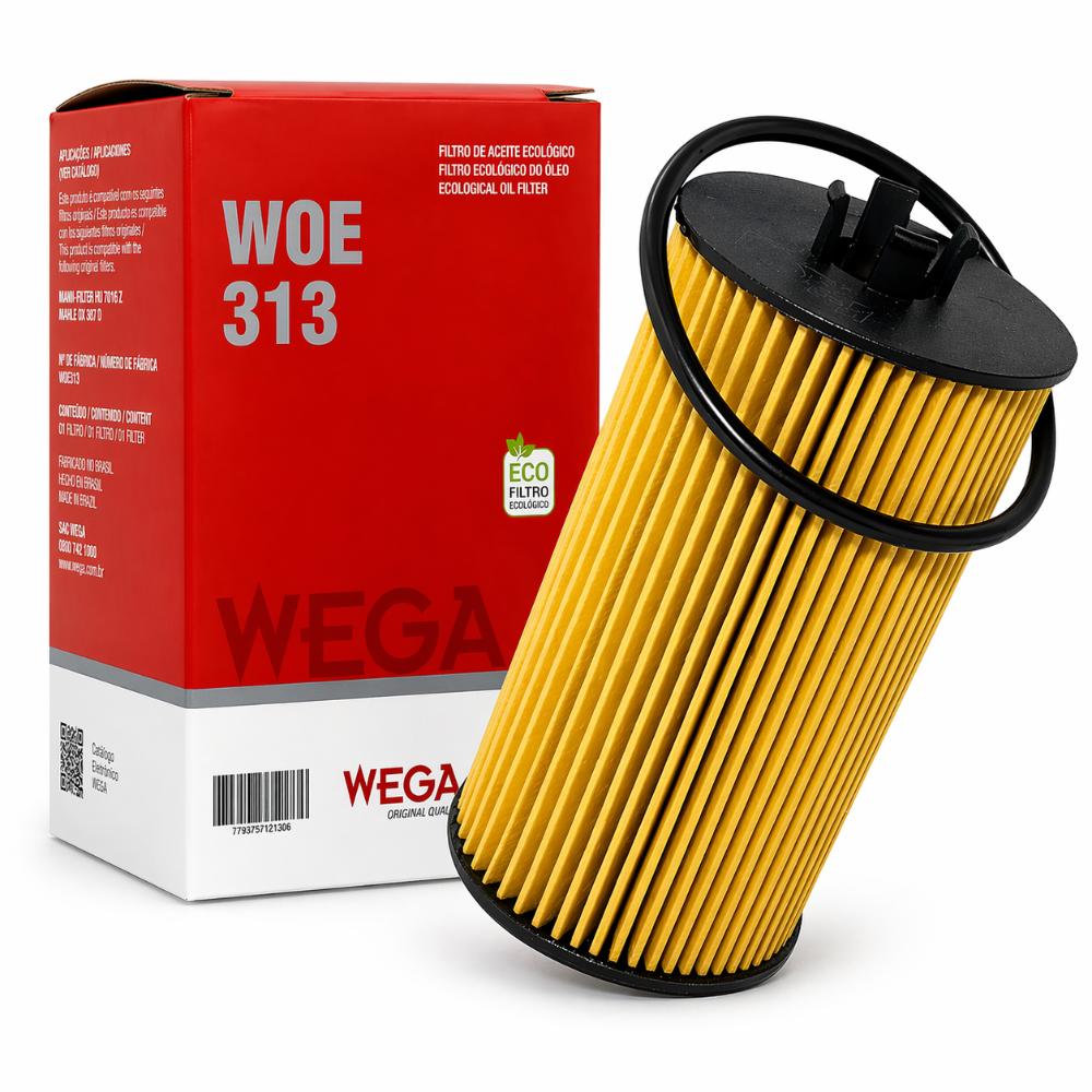 ELEMENTO DO FILTRO DE ÓLEO WEGA - WOE-313