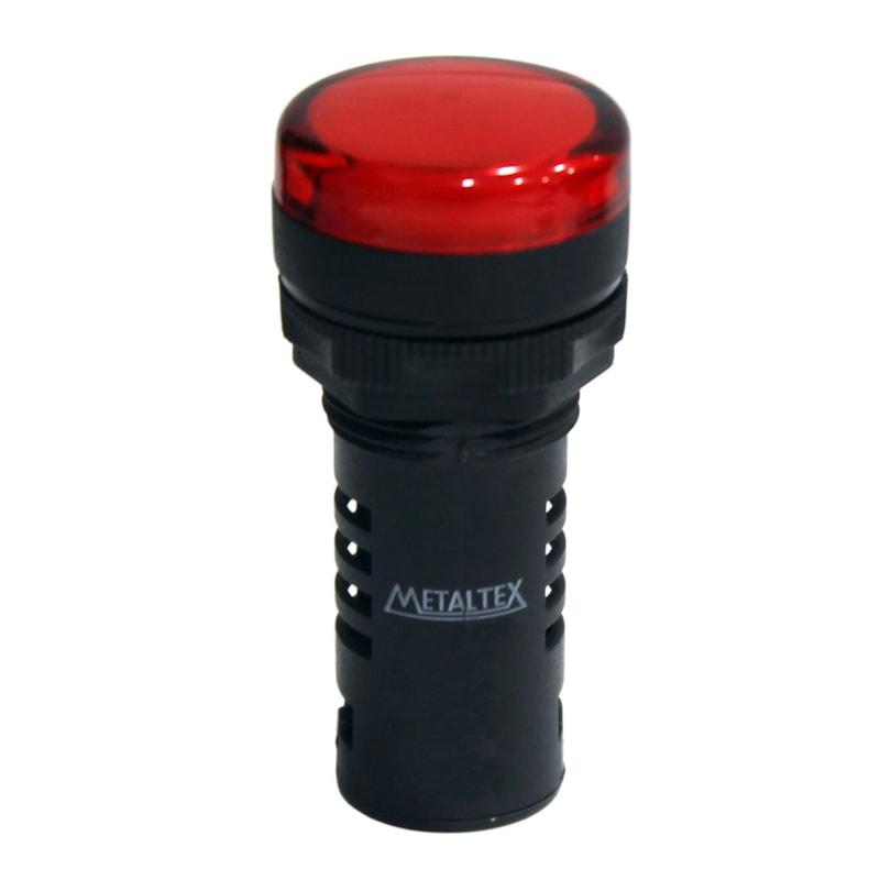 Sinaleiro LED 12VCC Vermelho L20-R9-R Metaltex
