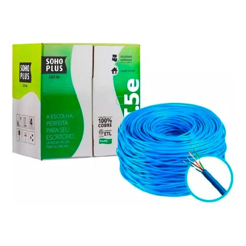Caixa Cabo Rede Furukawa Soho Plus Cat 5e 305m
