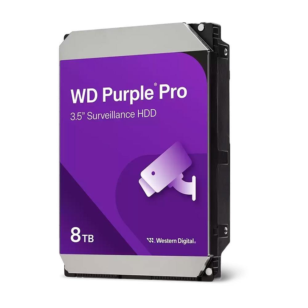 Hdd Wd Purple Pro 8 Tb Para Seguranca Vigilancia Dvr - Wd8002purp