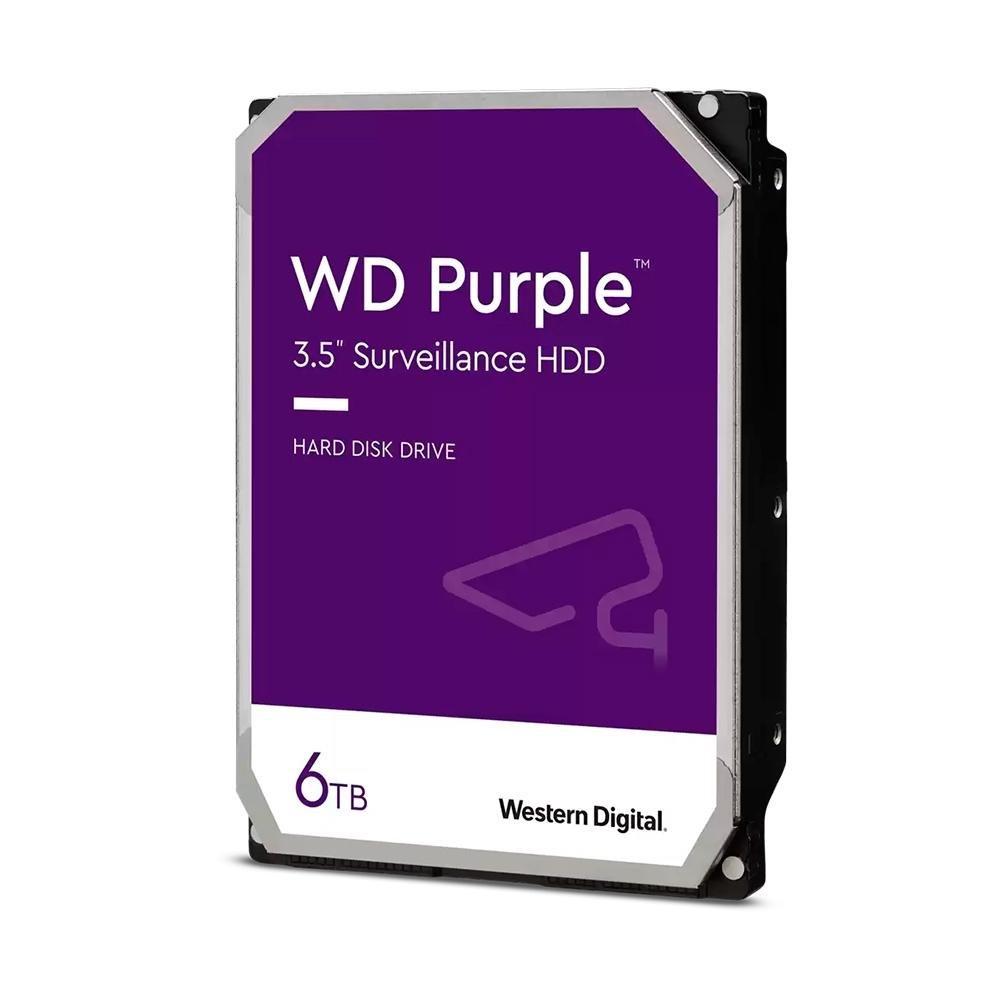 Hdd Wd Purple 6 Tb Para Seguranca Vigilancia Dvr - Wd64purz