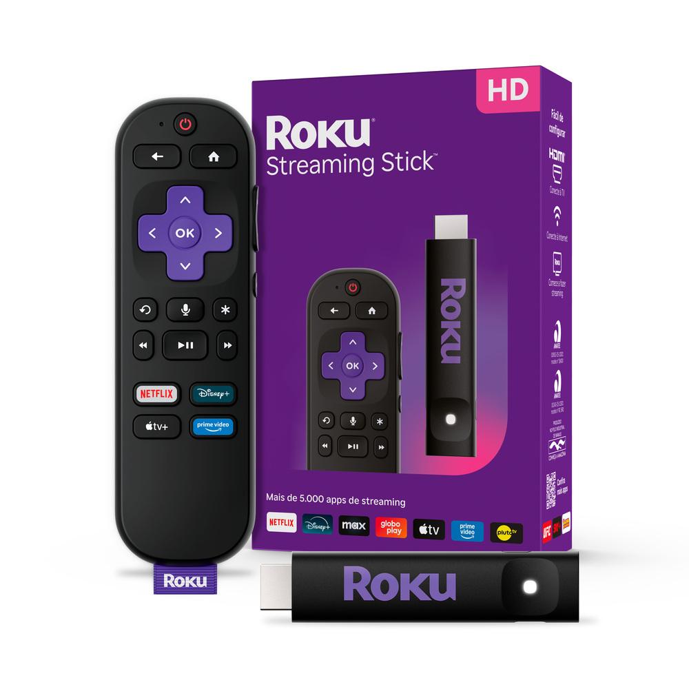 Roku Streaming Stick 3840BR HD Bluetooth Wi-fi Dual Band