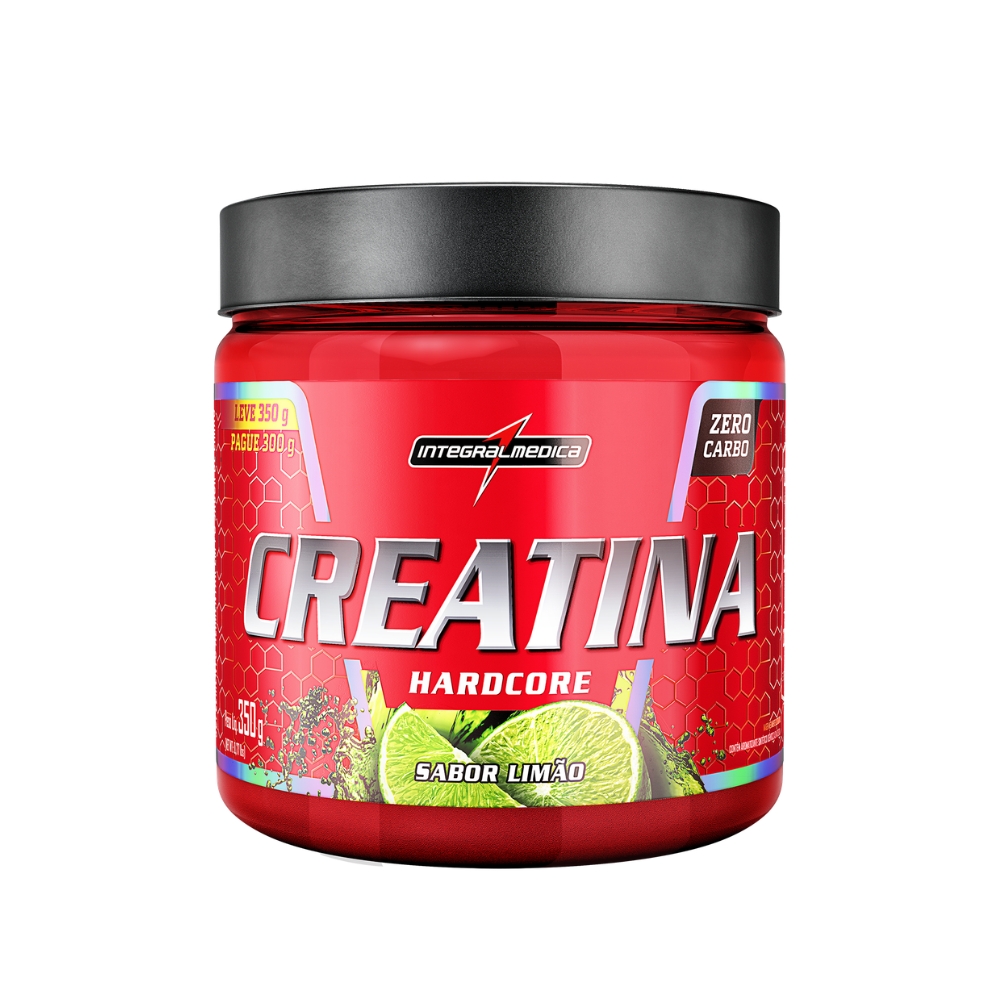 Creatina Hardcore Integralmédica com sabor 350g