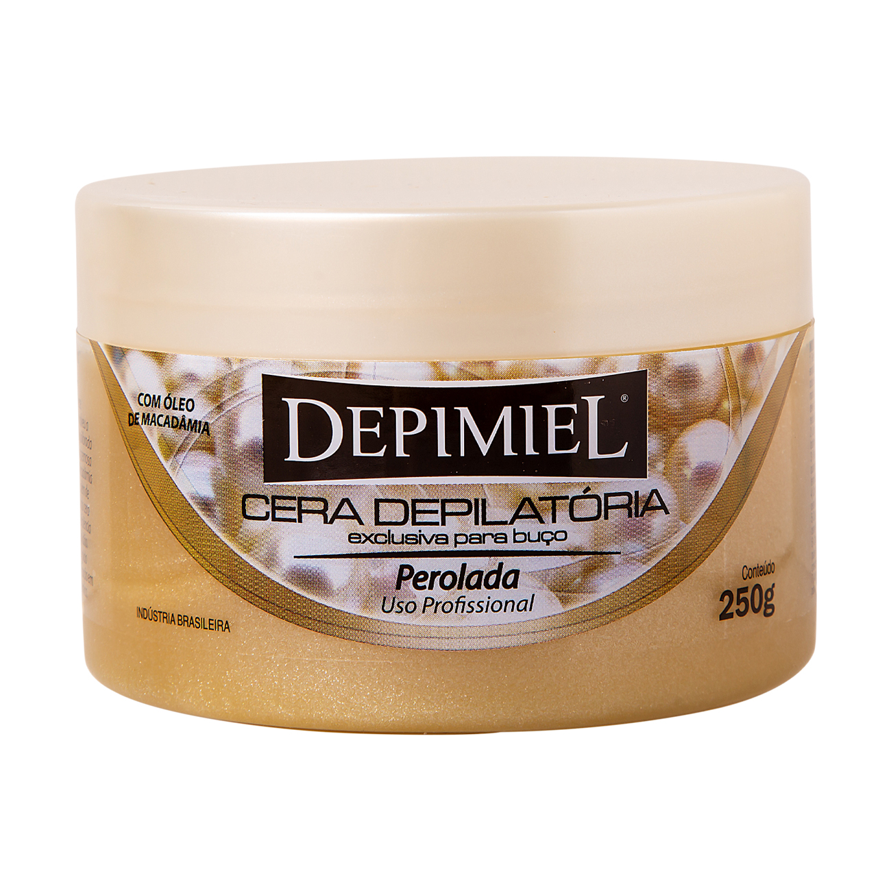 Cera Depilatoria Perolada Buco e Sobrancelha Depimiel 250g