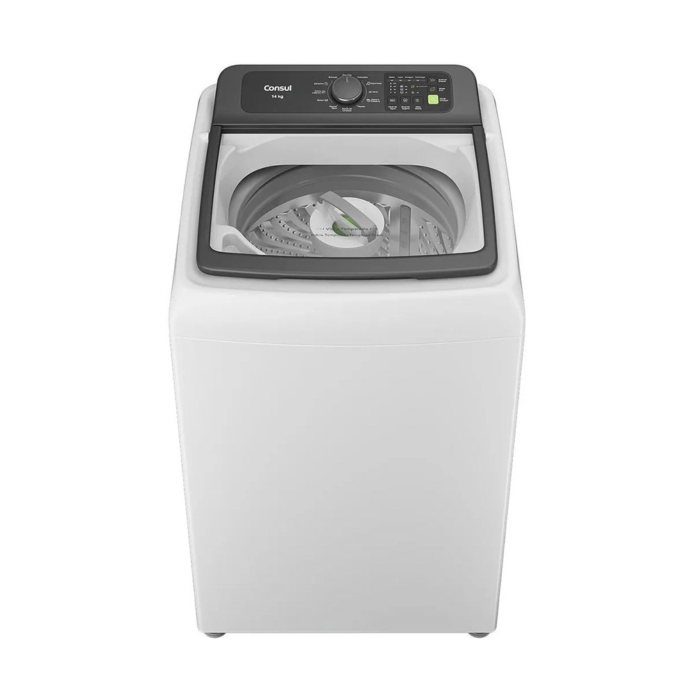 Lavadora Automática Consul CWN14ABANA - 14Kg, 580W, Branca