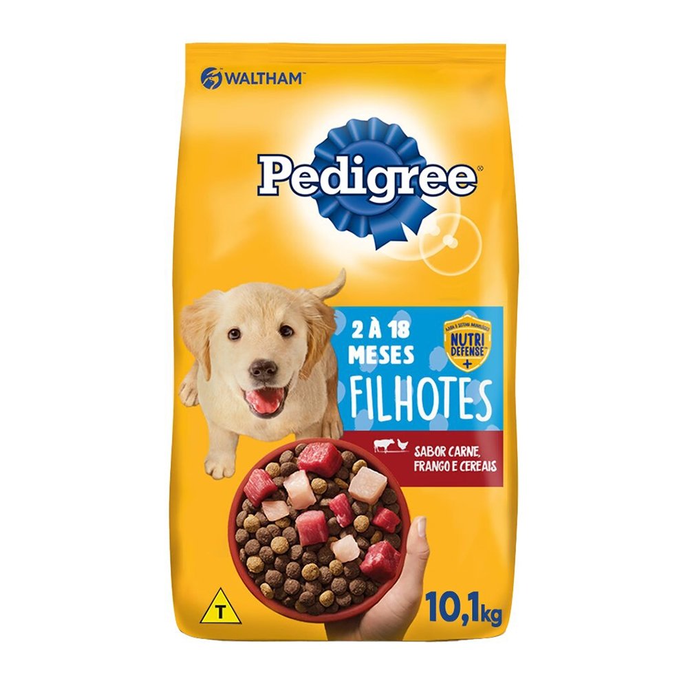 Ração para Cachorro Pedigree Premium Filhotes Raças Médias e Grandes 10,1kg