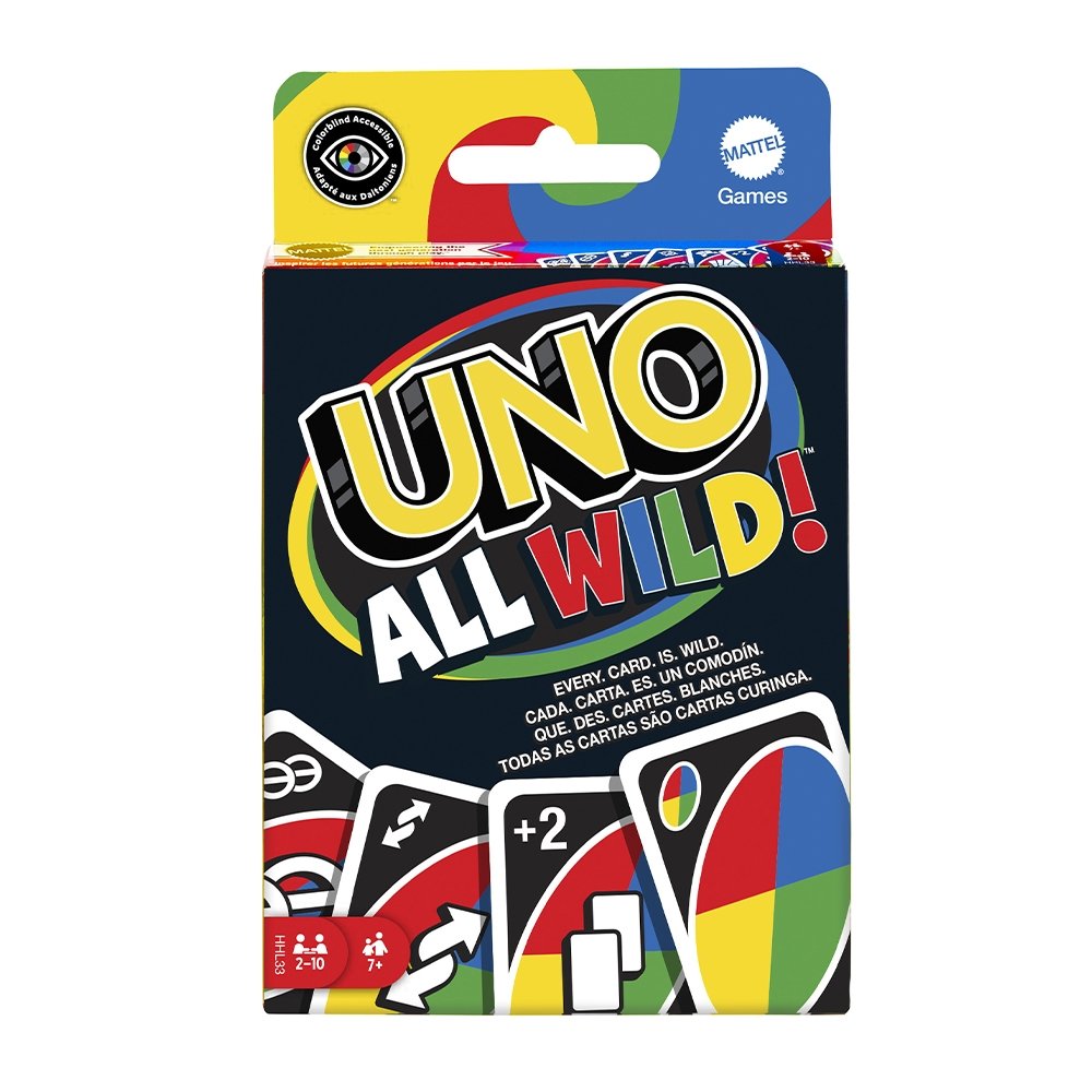 Jogo De Cartas Uno All Wild - Mattel HHL33