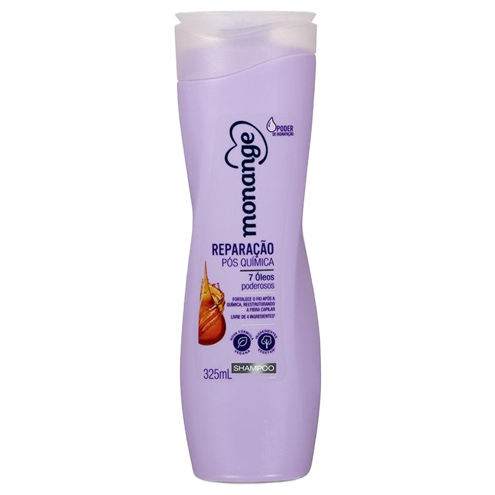 Shampoo Monange Reparação Pós Química  325ml